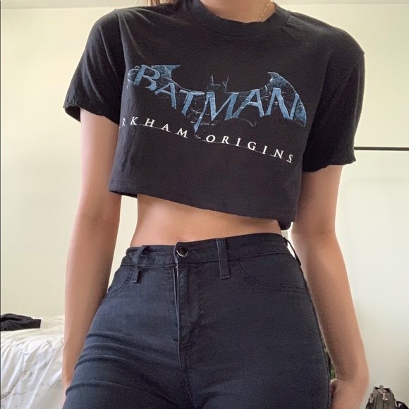 CROPPED BATMAN GRAPHIC TEE - Picture 3 of 5